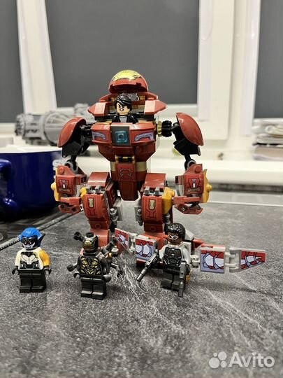Lego марвел халкбастер
