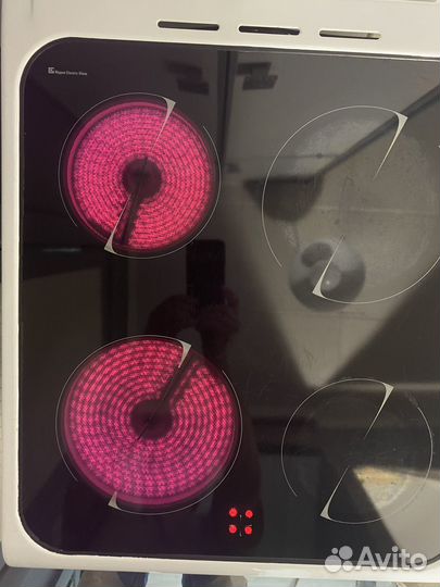 Электроплита горение