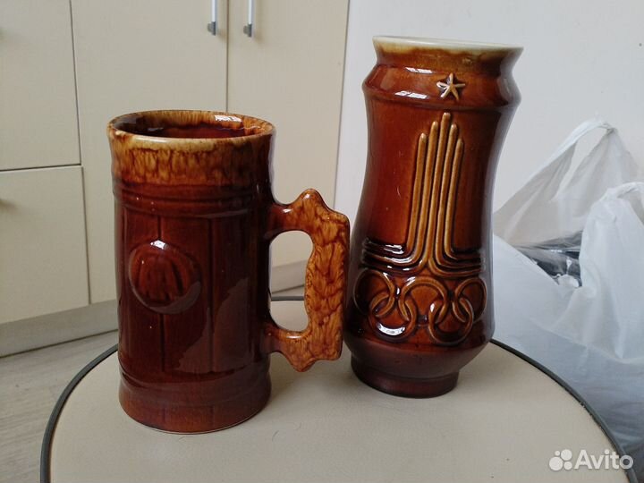 Советская обливная керамика. Редкая