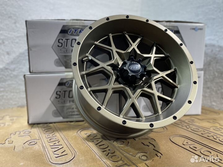 Диски для квадроцикла Polaris ITP hurricane bronze