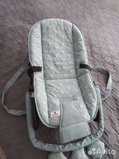 Шезлонг детский новый