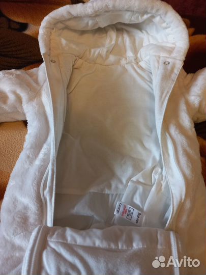 Комбинезон плюшевый 62