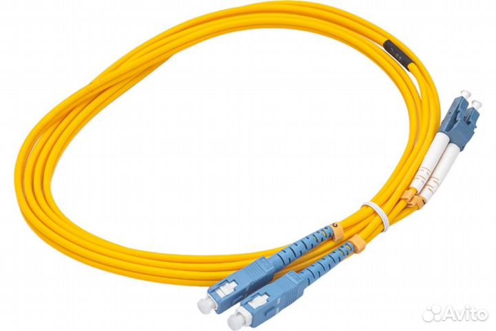 Патч-корд SC(UPC) -LC(UPC) duplex 1m