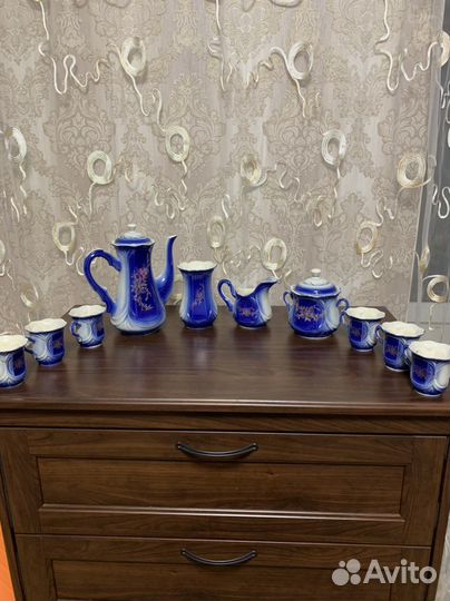 Чайный сервиз. 10 придметов