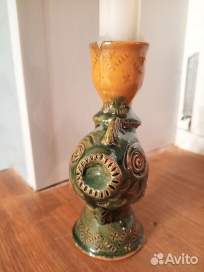 Подсвечник рыба скопинская