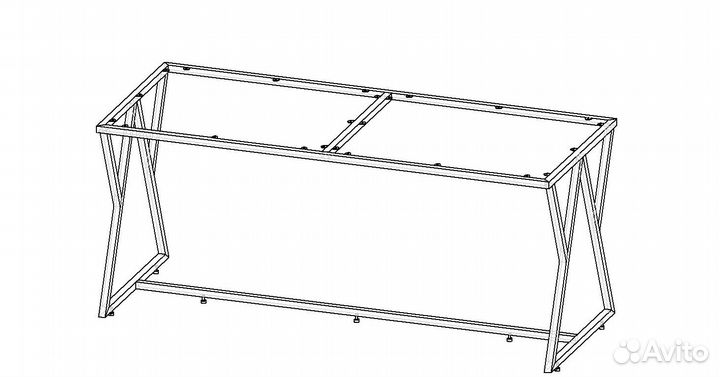 Стол кухонный лофт