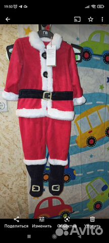 Новогодний костюм для мальчика 92р