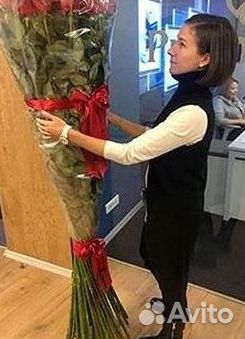 Высокие розы Гигантские розы Доставка цветов