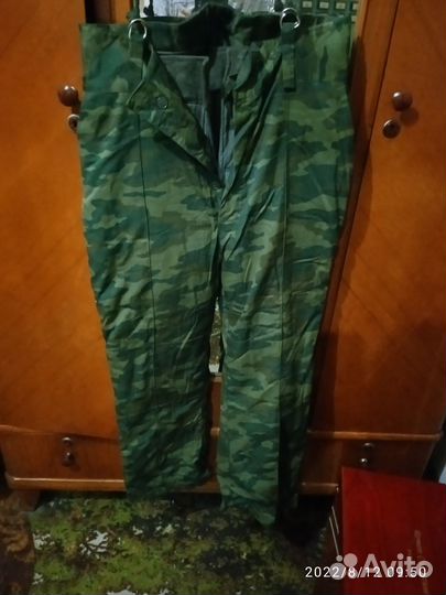 Ватные штаны военные
