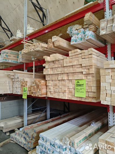 Брусок строганный ГОСТ Без брака Без синевы