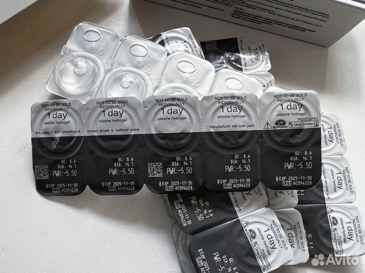 Контактные линзы Aculife one day -5.50