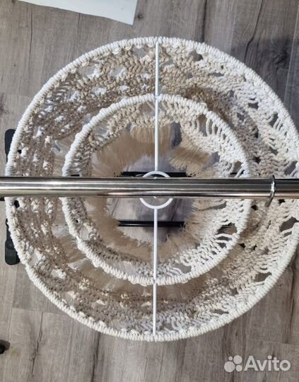 Абажур ручной работы макраме