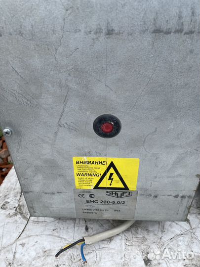 Приточная вентиляция с подогревом 200 5 квт б/у