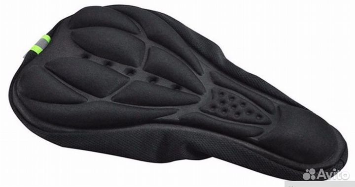 Мягкая гелевая накладка на сиденье велосипеда