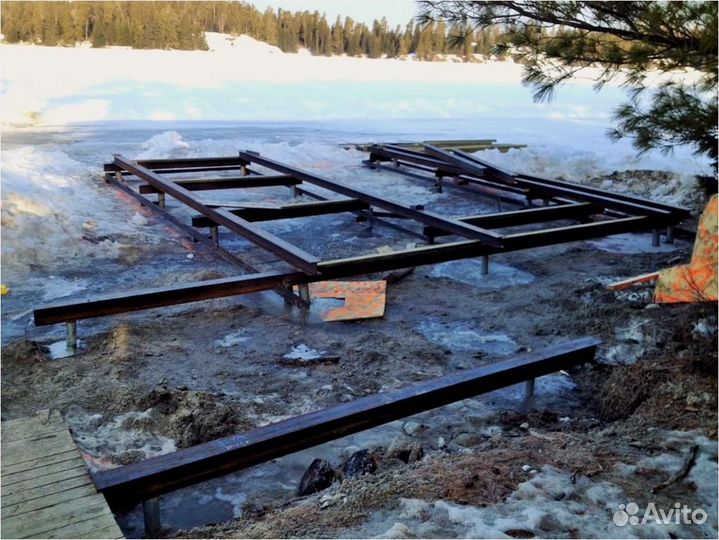 Винтовые сваи для болотистого грунта