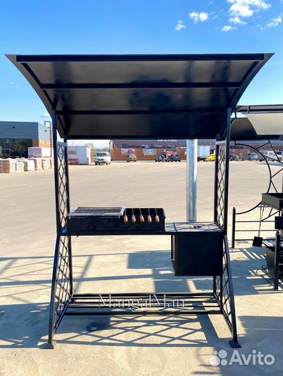 Мангалы с крышей