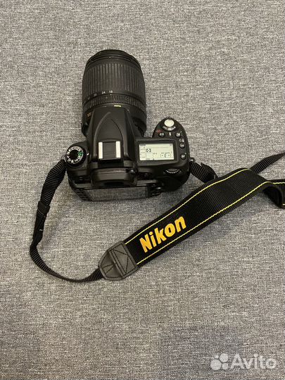 Зеркальный фотоаппарат nikon d90 объектив 18-105