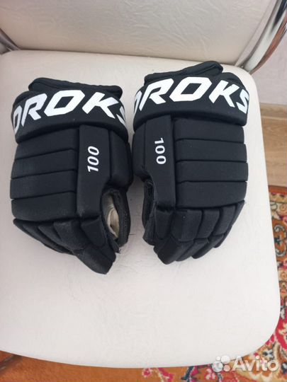 Краги хоккейные bauer