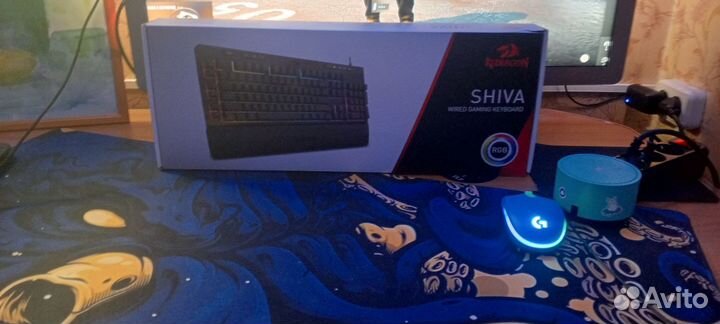 Игровая клава red dragon