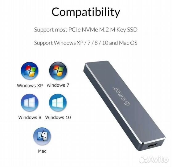 Orico M.2 SSD nvme 10Gbps