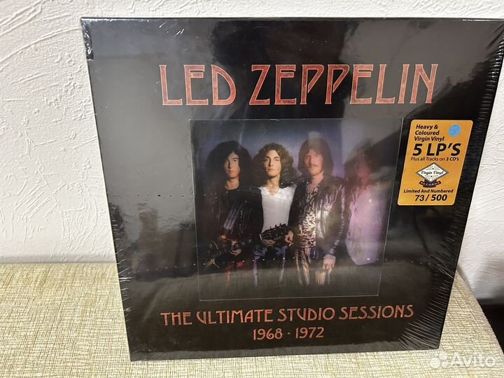 LED Zeppelin The Ultimate Studio Sessions 5LP/3CD