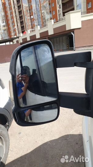 Зеркало левое пежо боксер на средней ножке