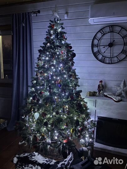 Елка литая 240 см Джулия homeclub лента