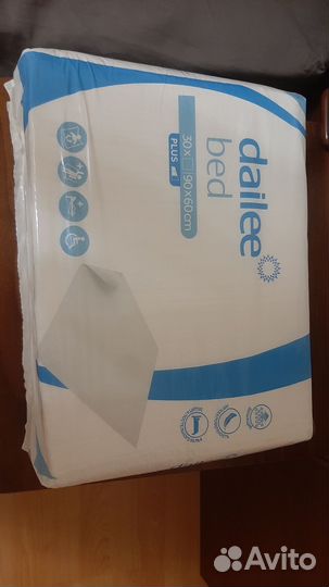 Пеленки одноразовые 60х90 30 штук