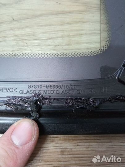 Форточка глухая задняя левая Киа Церато 4