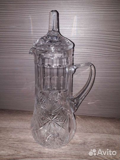 Кувшин хрустальный