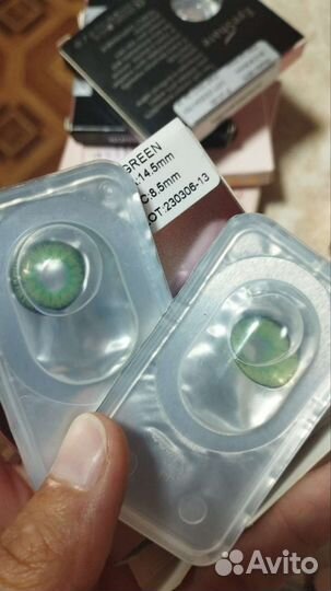 Контактные цветные линзы