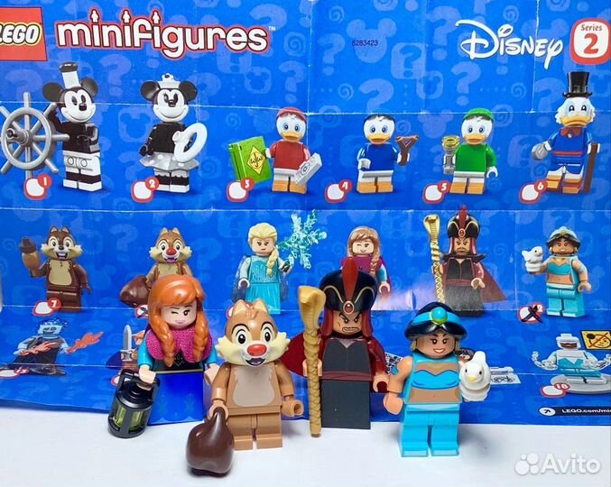 Lego минифигурки Дисней 1 оригинал