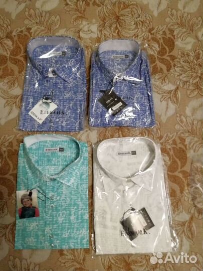 Новые рубашки 152-164