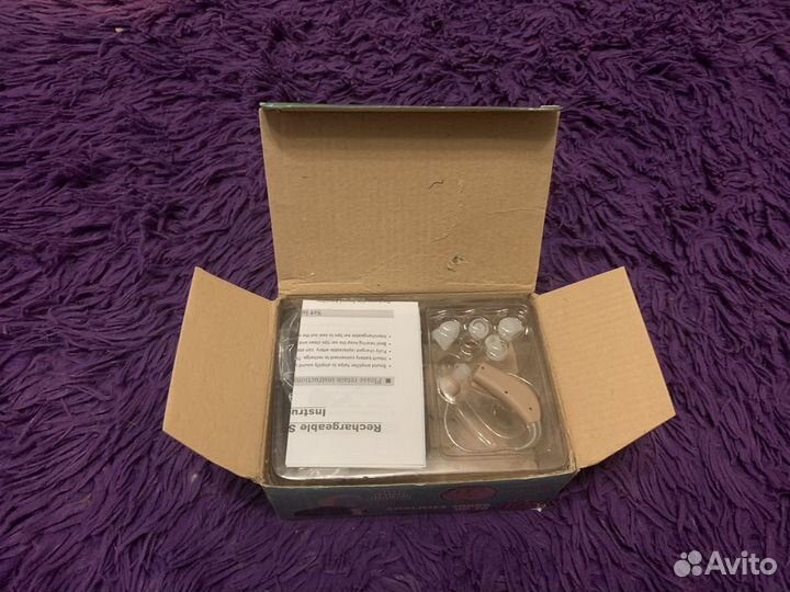 Заушный слуховой аппарат новый