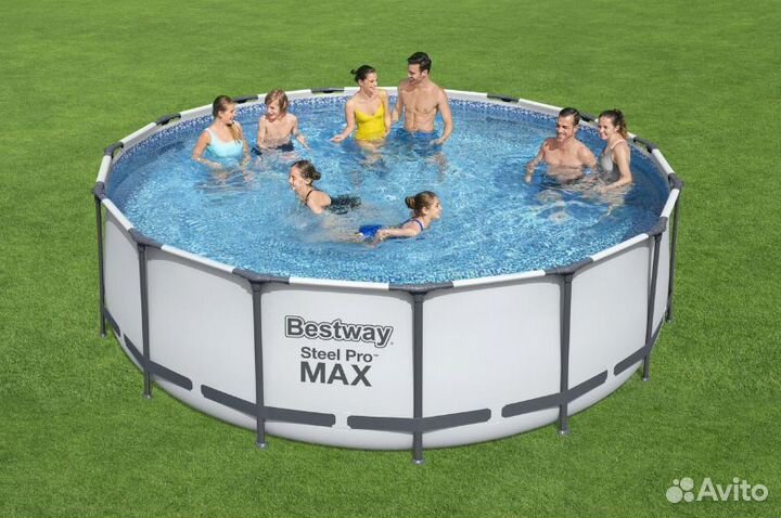 Каркасный бассейн Bestway, 457х122 см (компл.)