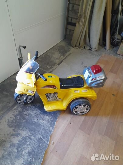 Мотоцикл детский на аккумуляторе