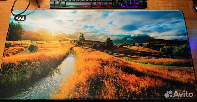 Большой игровой коврик для мыши