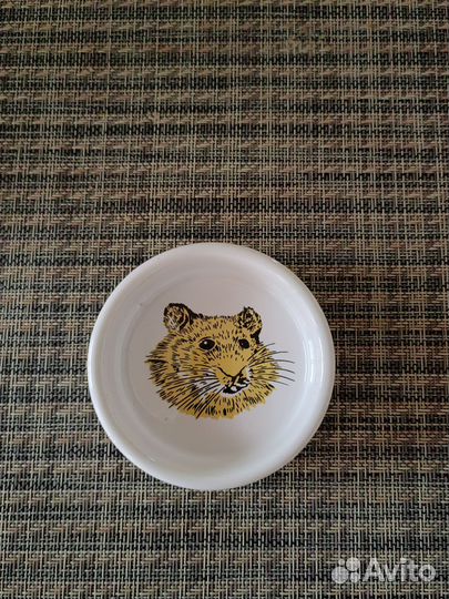 Миска керамическая для грызунов