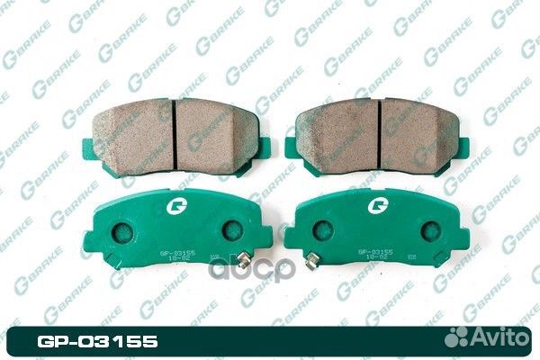 Колодки G-brake GP-03155 GP03155 G-brake