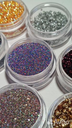 Блестки глиттеры для творчества и маникюра