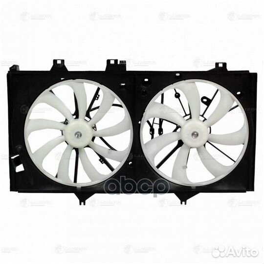 Э/вентиляторы охл. с кожухом (2 вент.) для а/м