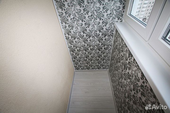 Обшивка балкона за 2 дня