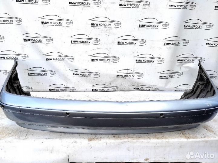 Бампер задний (серебро) BMW E39