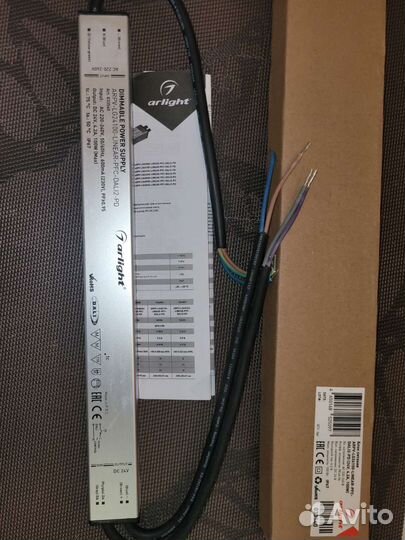 Блок питания 24v диммируемый dali-2 Arlight