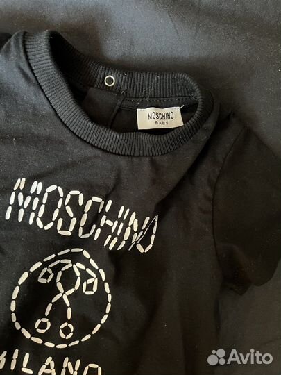 Хлопковый комбинезон moschino