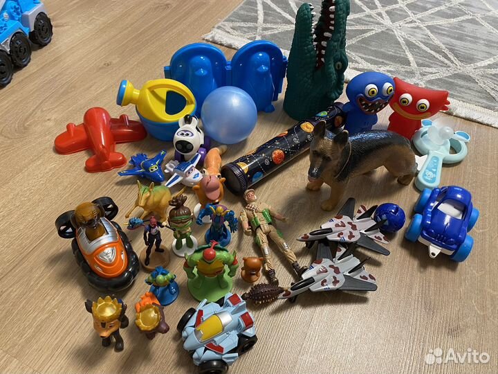 Игрушки пакетом для мальчика