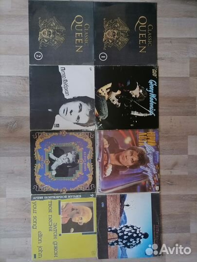 Виниловые грампластинки 80-х