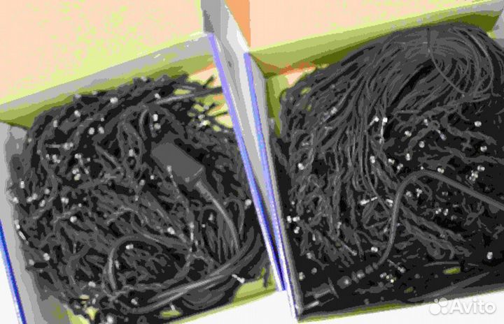 Гирлянда уличная 25м