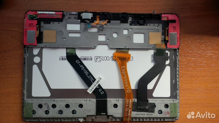 Дисплей в сборе для планшета samsung P5100