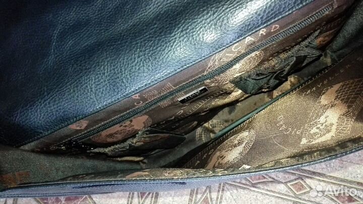 Кожаная папка